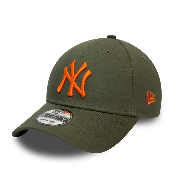 New York Yankees League Essential 9FORTY Lippis Khaki - New Era Lippikset Finland FI-458023